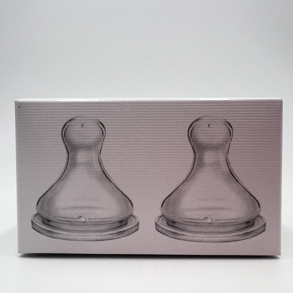 ELHEE Tétines physiologiques débit lent dès 0 mois