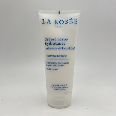 LA ROSEE Crème corps hydratante au beurre de karité bio