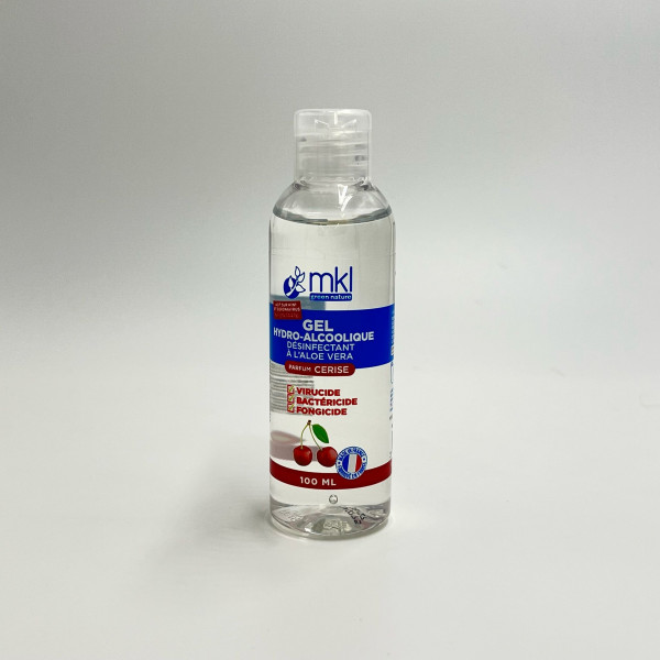 Gel Hydroalcoolique Aloe Vera & Cerise Bio – MKL (100 mL)