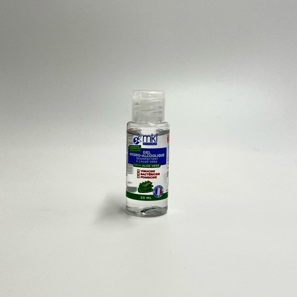 Gel Hydroalcoolique Aloe Vera Bio – MKL (30 mL)