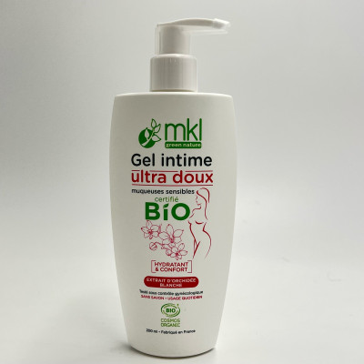 Gel Intime Ultra Doux Orchidée Blanche Bio – MKL (200 mL)