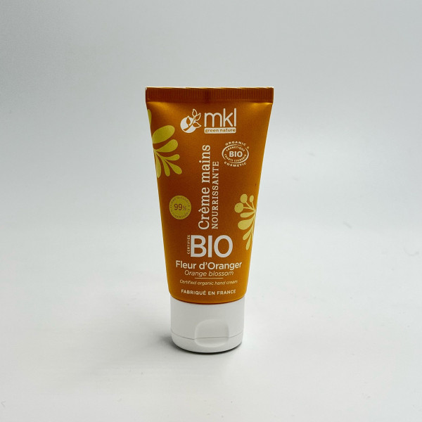 Crème Mains Fleur d’Oranger Bio – MKL