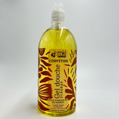 Gel Douche Huile d’Argan Bio du Maroc 1L – MKL