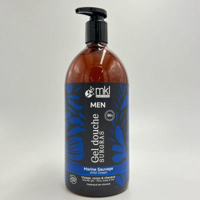 Gel Douche Marine Sauvage 1L – Homme – MKL
