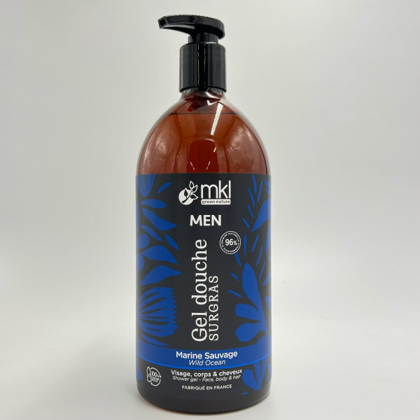 Gel Douche Marine Sauvage 1L – Homme – MKL