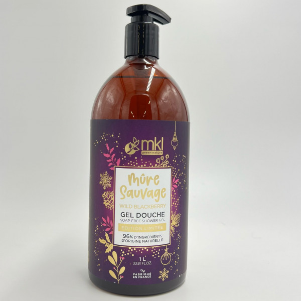 Gel Douche Mûre Sauvage Édition Limitée 1L – MKL