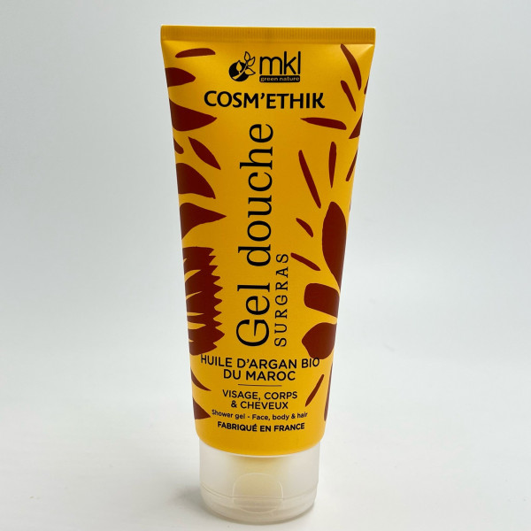Gel Douche Huile d’Argan Bio du Maroc – 200ml - MKL