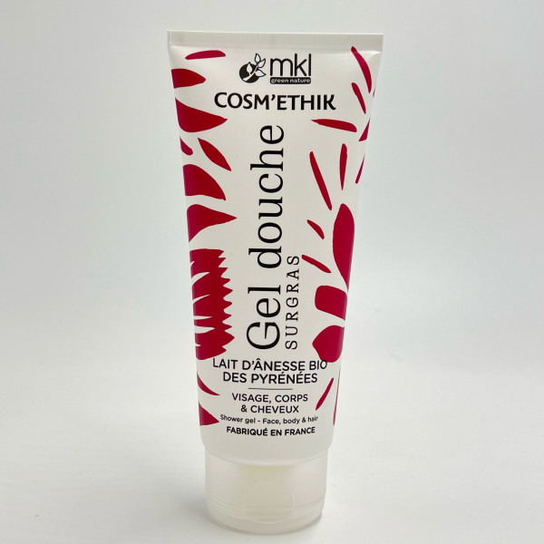 Gel Douche Lait d’Ânesse Bio des Pyrénées – 200ml - MKL