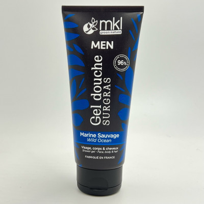 Gel Douche Marine Sauvage – Homme – 200ml - MKL