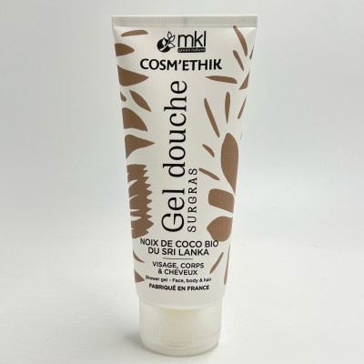 Gel Douche Noix de Coco Bio du Sri Lanka – 200ml - MKL