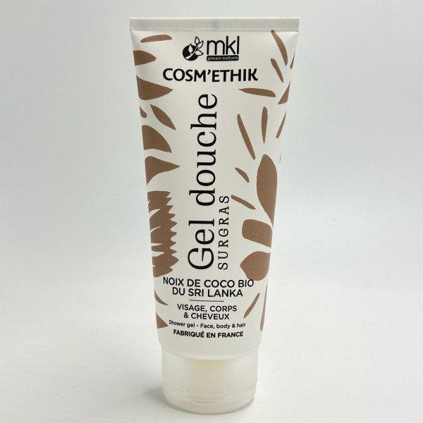 Gel Douche Noix de Coco Bio du Sri Lanka – 200ml - MKL