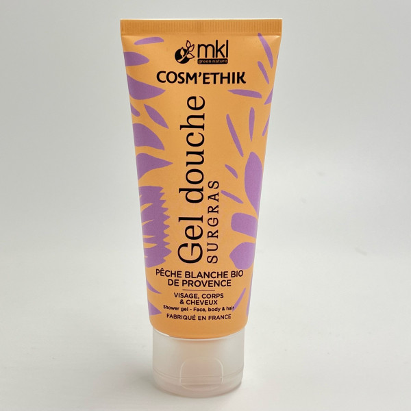 Gel Douche Pêche Blanche Bio de Provence – 200ml - MKL
