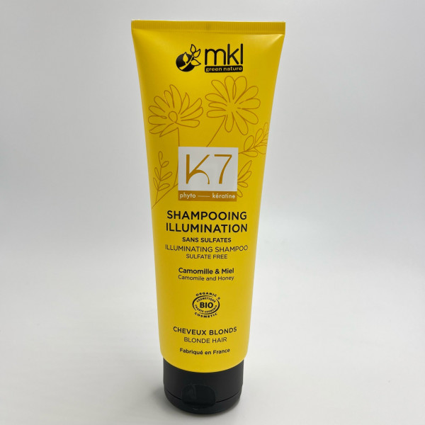 Shampooing Éclat Camomille & Miel Bio – 250ml - MKL