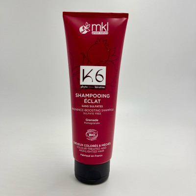 Shampooing Éclat Grenade Bio – 250ml - MKL