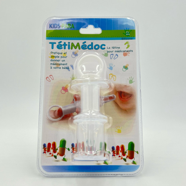 Kidspara – Tétimédoc Tétine Médicament Silicone – Sans BPA