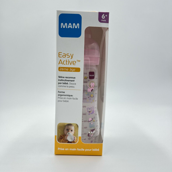 MAM – Biberon Easy Active 2ᵉ Âge 6 mois et +