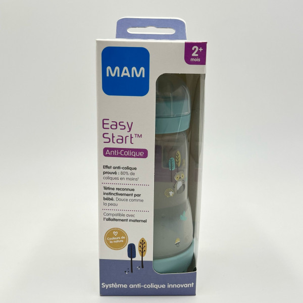 MAM – Biberon Easy Start Anti-Colic – 2 mois et +
