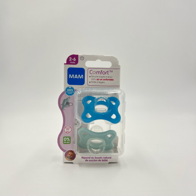 MAM – Tétine Comfort Silicone 2-6 mois