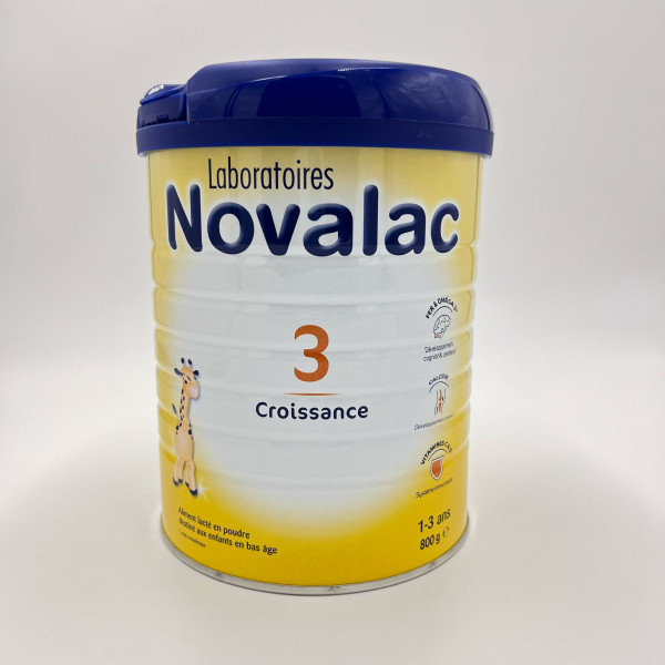 Novalac 3 – Lait Infantile 1-3 ans – 800 g