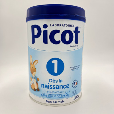 Picot 1 – Lait Infantile 0-6 mois – 800 g