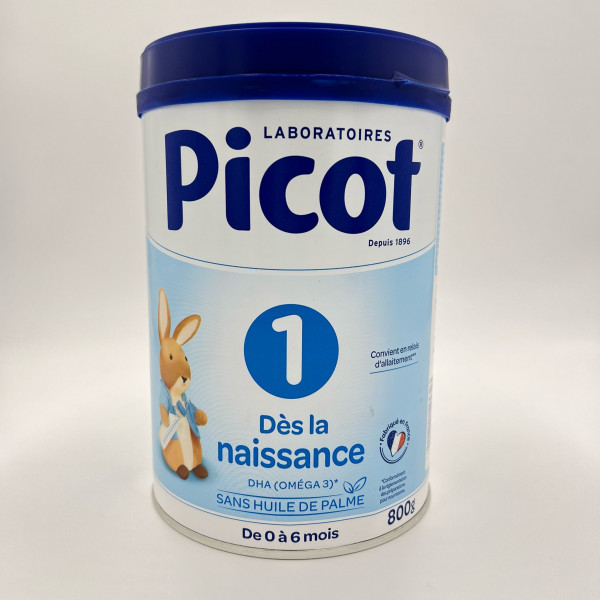 Picot 1 – Lait Infantile 0-6 mois – 800 g