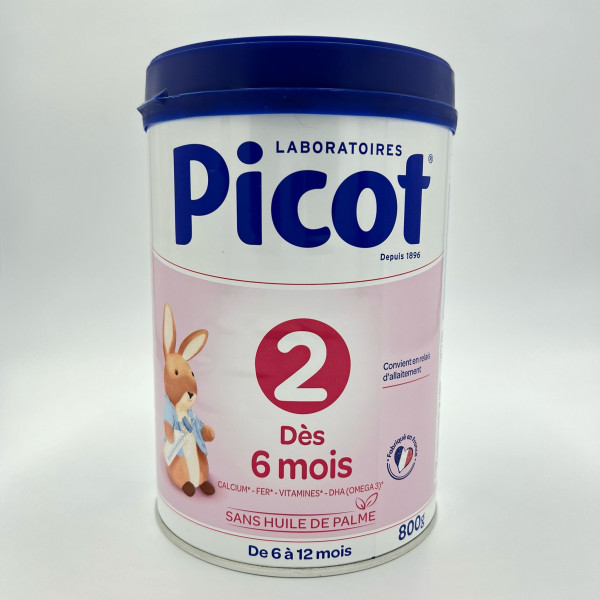 Picot 2 – Lait de Suite 6-12 mois – 800 g