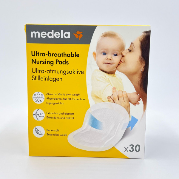 Coussinets d’allaitement ultra-respirants Medela x30