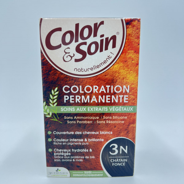 Color & Soin – 3N Châtain Foncé – Coloration Permanente aux Extraits Végétaux