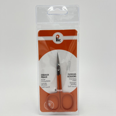 Ciseaux peaux inox soft touch - précision et confort