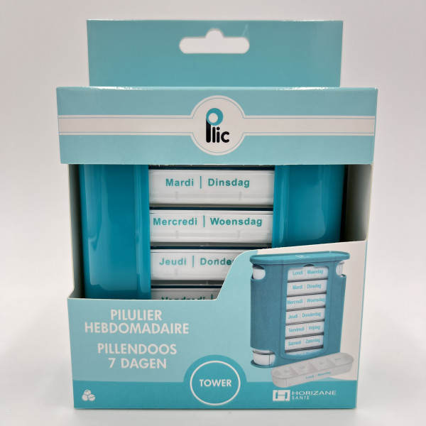 Plic – Pilulier Hebdomadaire en Tour