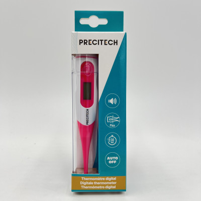 Précitech – Thermomètre Digital Rose