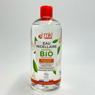 Eau Micellaire Tonifiante Pamplemousse Bio – MKL (200 mL)
