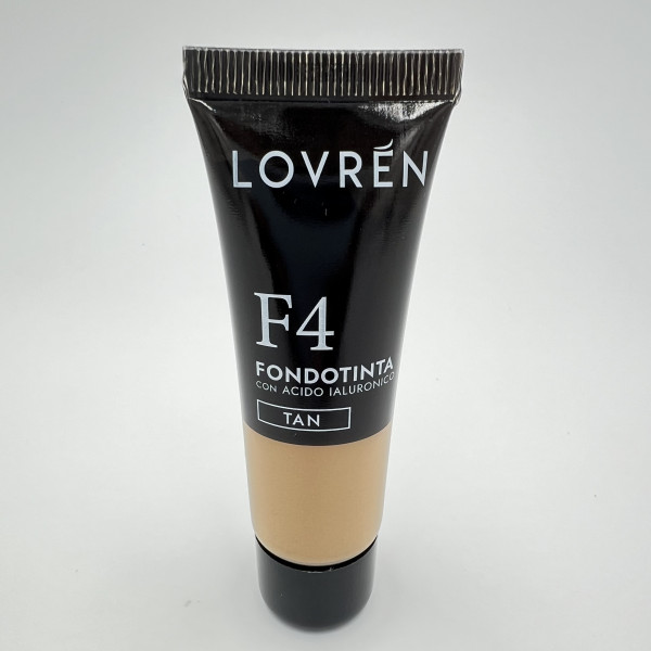 Lovren – Fond de teint F4 tan à l’acide hyaluronique