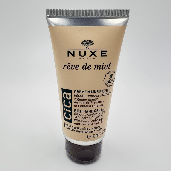 NUXE Rêve de miel cica crème mains riche 50ml