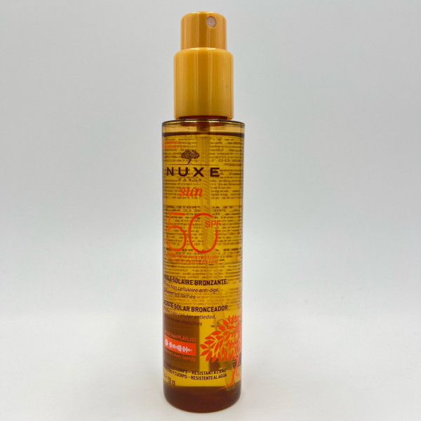 NUXE Sun huile bronzante SPF50 150ml
