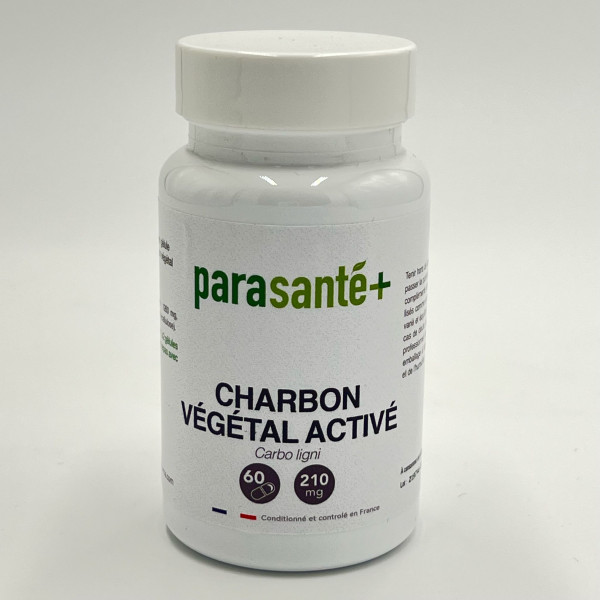 Charbon Végétal Activé – 60 Gélules