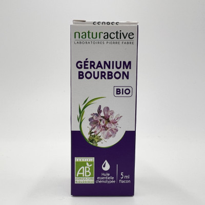 NATURACTIVE Huile essentielle géranium bourbon bio