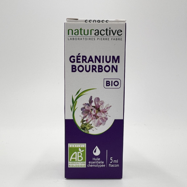 NATURACTIVE Huile essentielle géranium bourbon bio