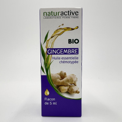 NATURACTIVE Huile essentielle gingembre bio