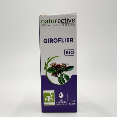 NATURACTIVE Huile essentielle giroflier bio NATURACTIVE Huile essentielle giroflier bio