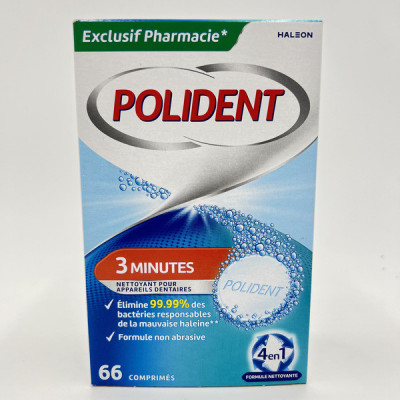 Polident 3 minutes 4 en 1