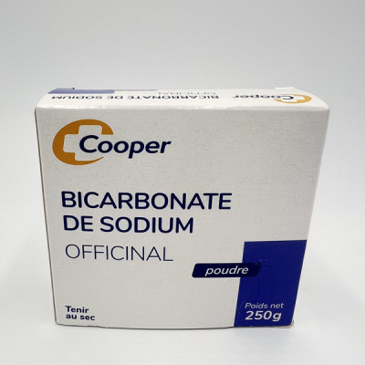 Cooper Bicarbonate de sodium poudre 250g