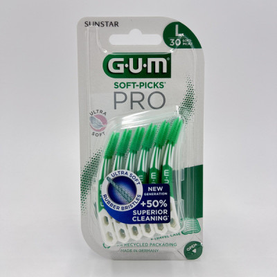 GUM SOFT PICKS PRO BATT L 30