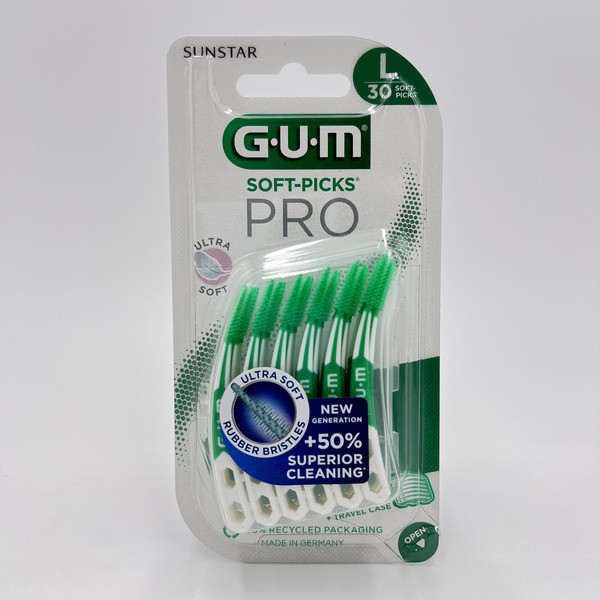 GUM SOFT PICKS PRO BATT L 30