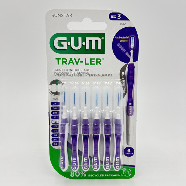 GUM TRAVLER BROSSETTES 1512 1,2MM