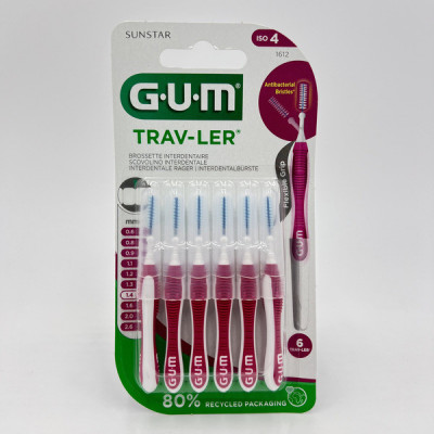 GUM TRAVLER BROSSETTES 1612 1, 4MM