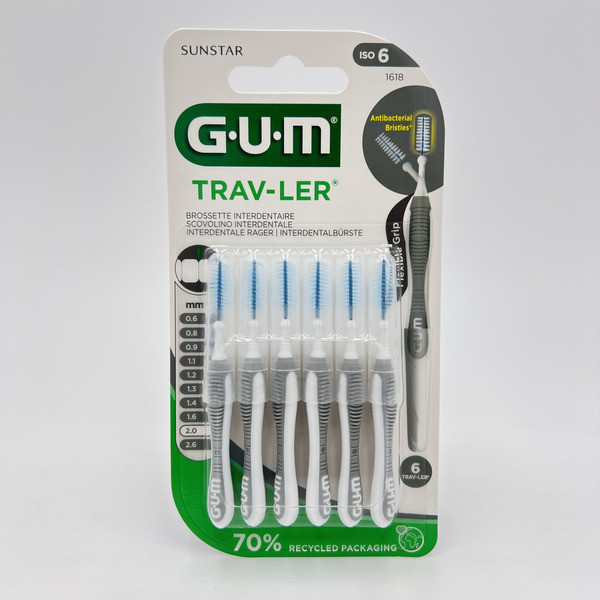 GUM TRAVLER BROSSETTES 1618 2,0MM