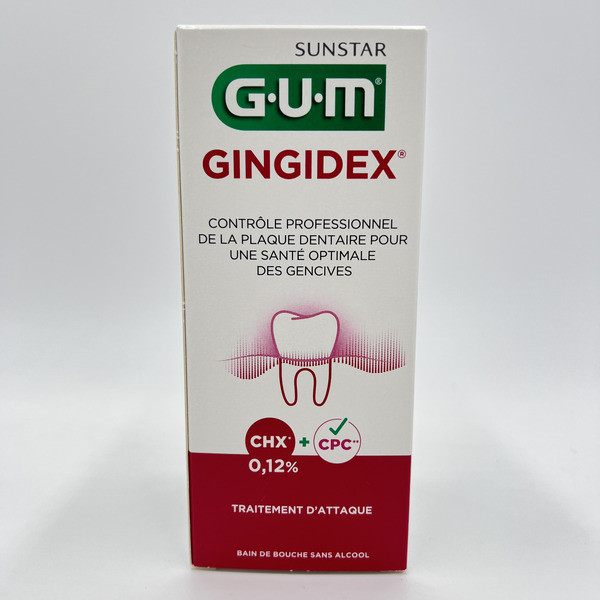 GUM GINGIDEX 0,12% FL300ML 1
