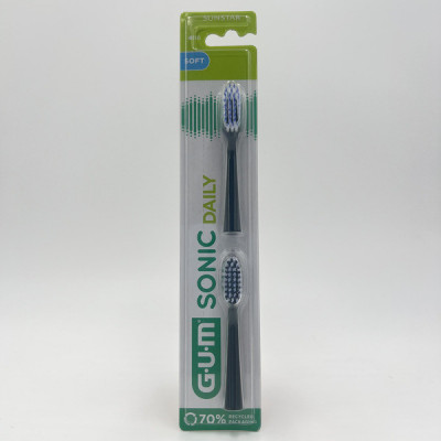 GUM SONIC DAILY BLACK REC BT1