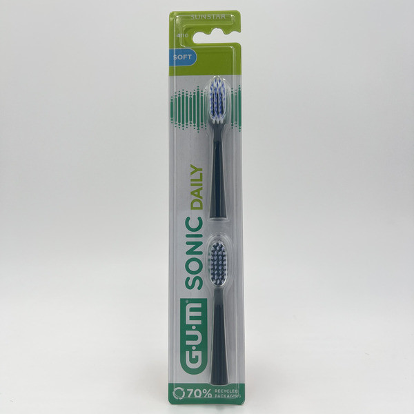 GUM SONIC DAILY BLACK REC BT1